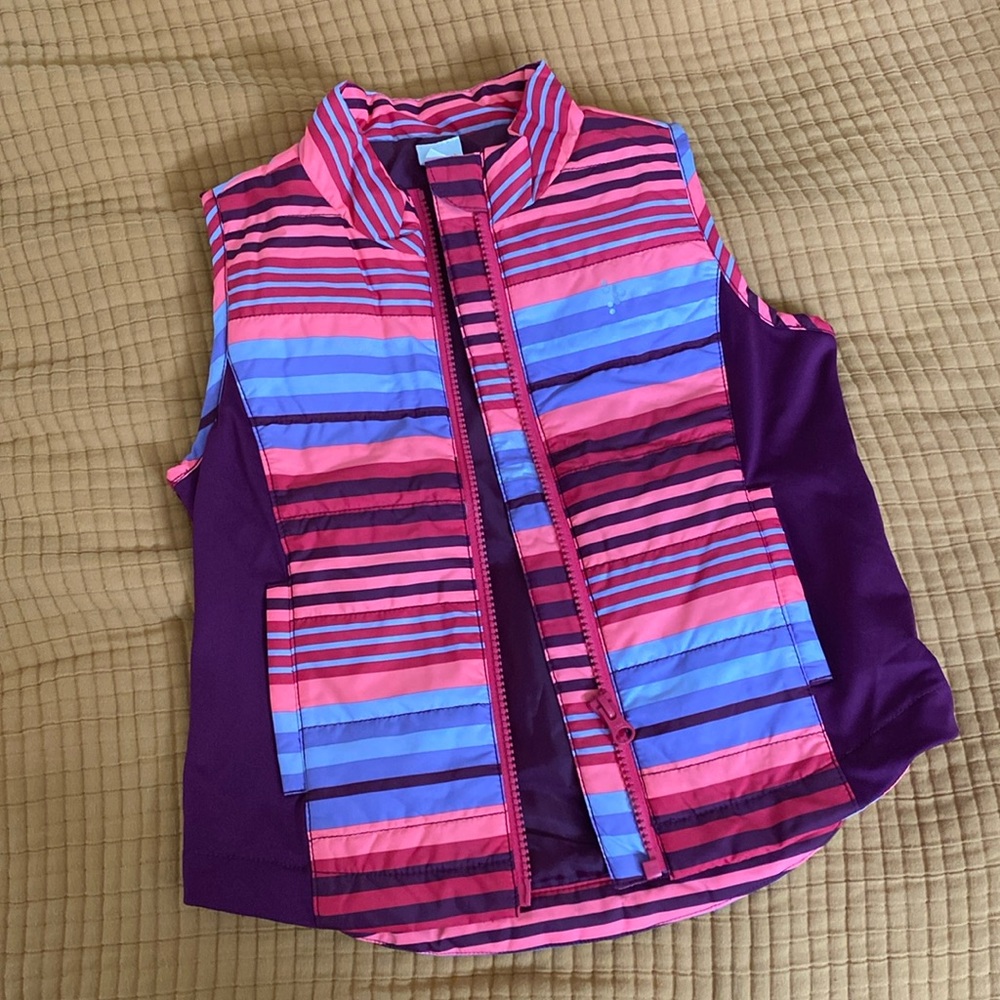 Gymgo sunset stripes lightweight vest 5-6